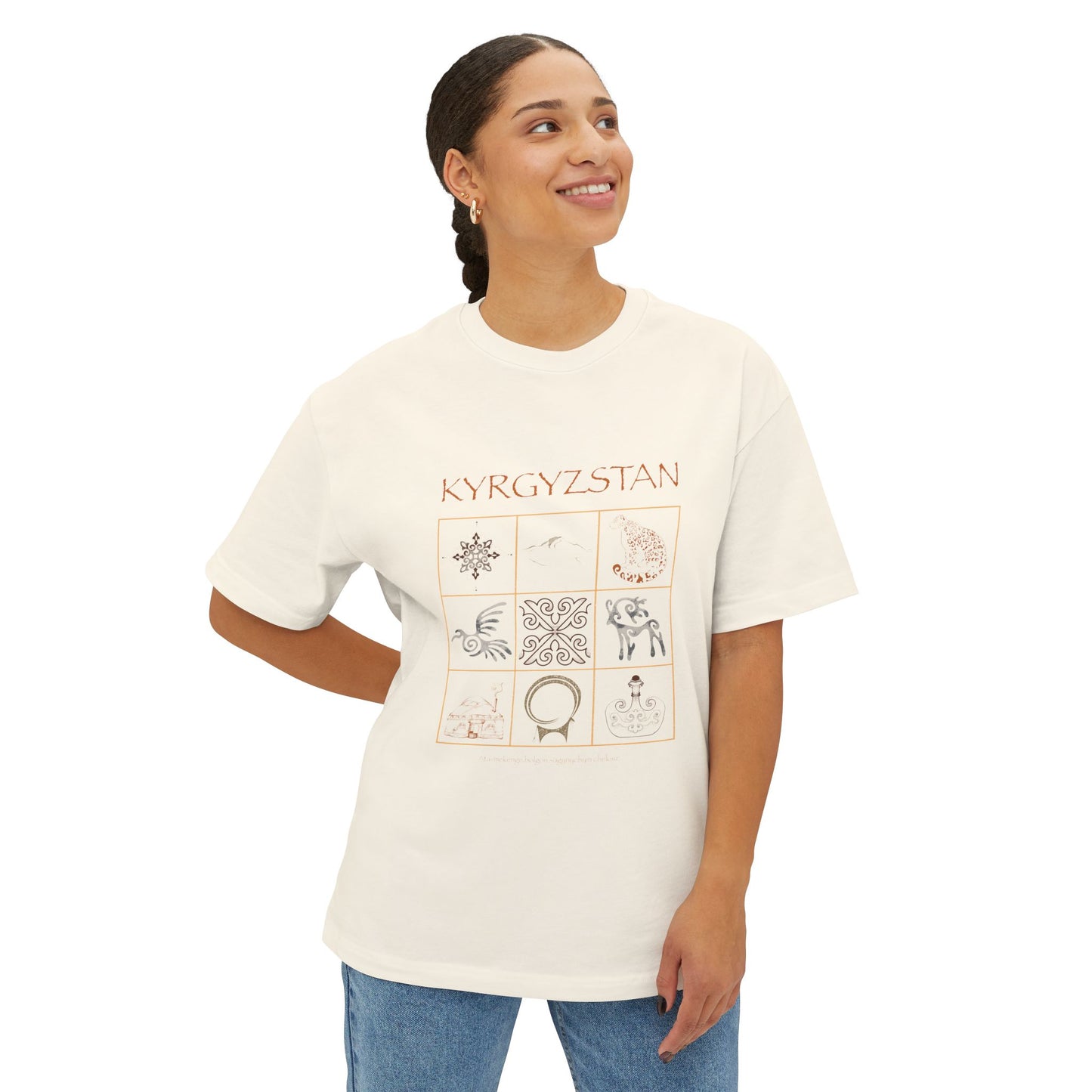 Chic Graphic Tee, Unisex Boxy T-Shirt for Casual Style