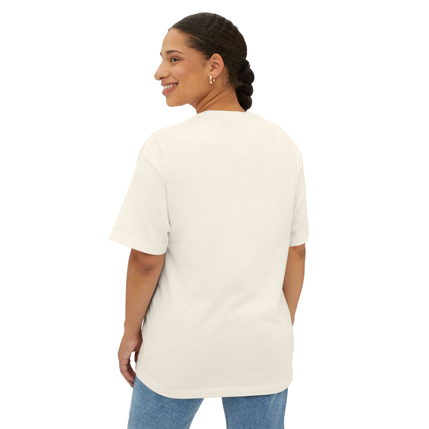 Chic Graphic Tee, Unisex Boxy T-Shirt for Casual Style