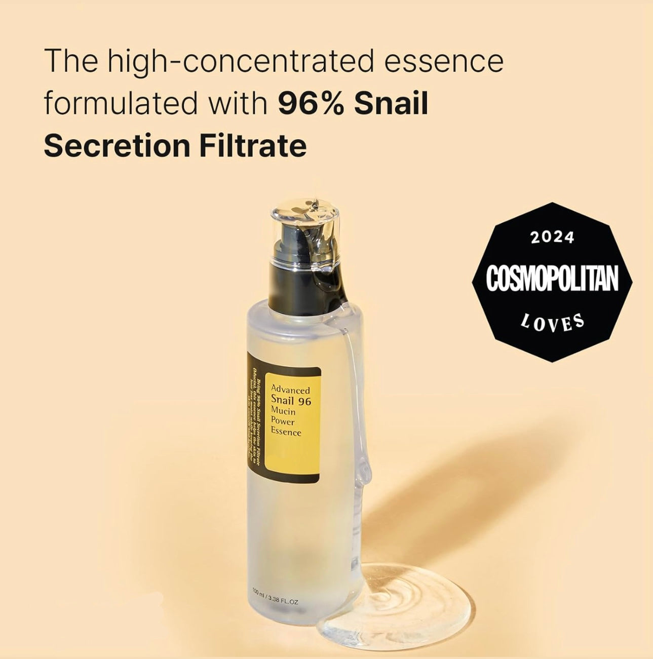 Snail Mucin Face Serum – Anti-Wrinkle & Skin Repair (100ml)