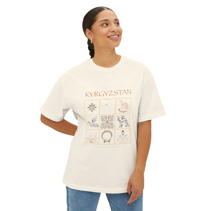 Chic Graphic Tee, Unisex Boxy T-Shirt for Casual Style