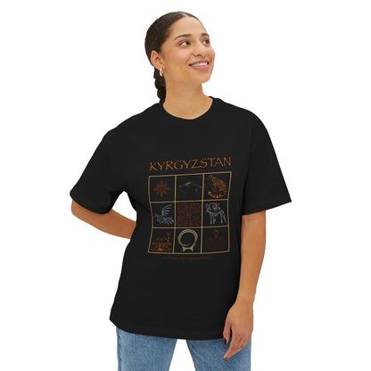 Chic Graphic Tee, Unisex Boxy T-Shirt for Casual Style