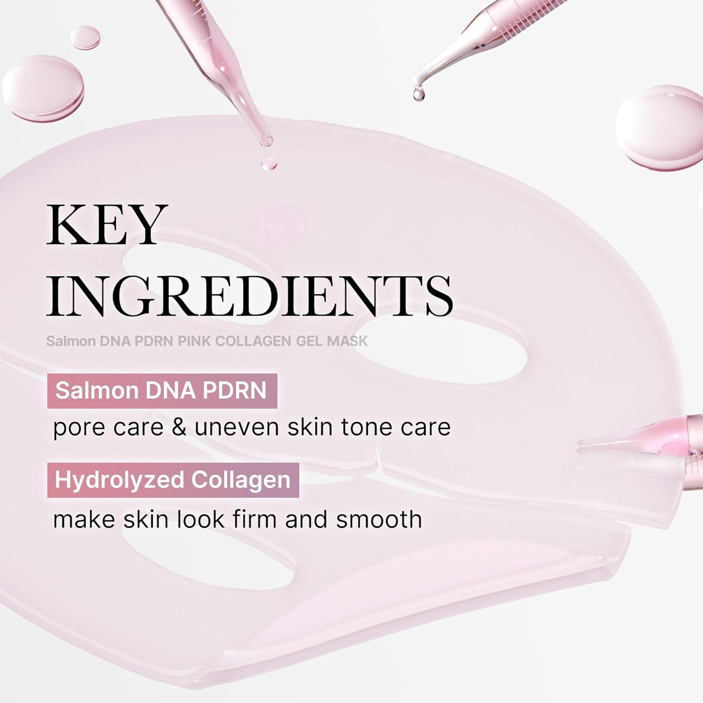 Collagen Lifting Gel Mask, Korean Anti-Aging Care (2pcs)