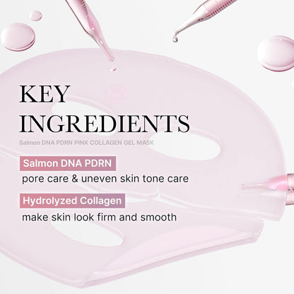 Collagen Lifting Gel Mask, Korean Anti-Aging Care (2pcs)